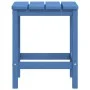 Silla jardín Adirondack con reposapiés y mesa HDPE aguamarina de vidaXL, Sillas de jardín - Ref: Foro24-3095711, Precio: 246,...