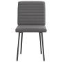 Sillas de comedor 6 unidades cuero sintético gris en Sillas de comedor | Comprar online en Foru.es
