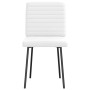 Sillas de comedor 6 uds cuero sintético blanco en Sillas de comedor | Comprar online en Foru.es