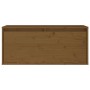 Armario de pared madera maciza de pino marrón miel 80x30x35 cm de vidaXL, Estantes y estanterías - Ref: Foro24-813461, Precio...