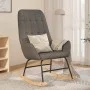 Light Gray Fabric Rocking Chair by vidaXL, Rocking chairs - Ref: Foro24-341253, Price: 123,75 €, Discount: %