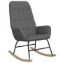 Light Gray Fabric Rocking Chair by vidaXL, Rocking chairs - Ref: Foro24-341253, Price: 123,75 €, Discount: %