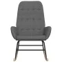 Light Gray Fabric Rocking Chair by vidaXL, Rocking chairs - Ref: Foro24-341253, Price: 123,75 €, Discount: %