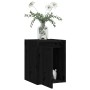 Armario de pared 2 uds madera maciza de pino negro 30x30x40 cm de vidaXL, Estantes y estanterías - Ref: Foro24-813484, Precio...