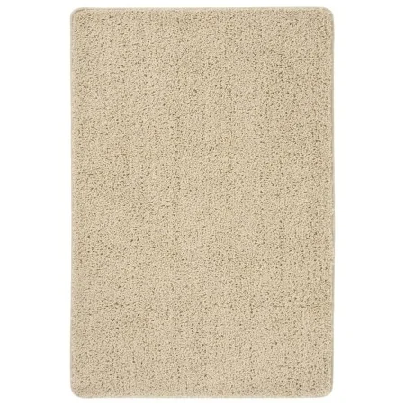 Alfombra peluda antideslizante color crema 140x200 cm de vidaXL, Alfombras - Ref: Foro24-340389, Precio: 58,88 €, Descuento: %