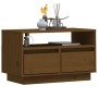 Mueble de TV madera maciza de pino marrón miel 60x35x37 cm de vidaXL, Muebles TV - Ref: Foro24-813428, Precio: 46,15 €, Descu...