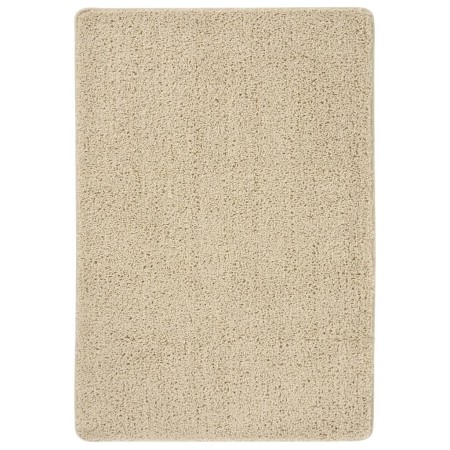 Alfombra peluda antideslizante color crema 120x170 cm de vidaXL, Alfombras - Ref: Foro24-340388, Precio: 45,35 €, Descuento: %