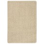 Alfombra peluda antideslizante color crema 120x170 cm de vidaXL, Alfombras - Ref: Foro24-340388, Precio: 45,35 €, Descuento: %