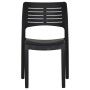Sillas de jardín 2 unidades polipropileno gris antracita de vidaXL, Sillas de jardín - Ref: Foro24-317728, Precio: 84,43 €, D...