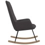 Silla mecedora de tela gris oscuro de vidaXL, Mecedoras - Ref: Foro24-341254, Precio: 126,29 €, Descuento: %