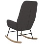 Silla mecedora de tela gris oscuro de vidaXL, Mecedoras - Ref: Foro24-341254, Precio: 126,29 €, Descuento: %