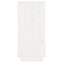 Aparador de madera maciza de pino blanco 60x34x75 cm de vidaXL, Aparadores - Ref: Foro24-813521, Precio: 86,27 €, Descuento: %