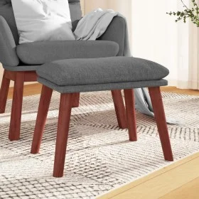 Light gray fabric footstool 45x29.5x35 cm by vidaXL, Ottomans - Ref: Foro24-341457, Price: 36,24 €, Discount: %