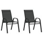 Juego de bistro de jardín de 3 piezas negro de vidaXL, Conjuntos de jardín - Ref: Foro24-318774, Precio: 144,58 €, Descuento: %