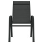 Juego de bistro de jardín de 3 piezas negro de vidaXL, Conjuntos de jardín - Ref: Foro24-318774, Precio: 144,58 €, Descuento: %