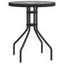 Juego de bistro de jardín de 3 piezas negro de vidaXL, Conjuntos de jardín - Ref: Foro24-318774, Precio: 144,58 €, Descuento: %