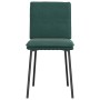 Sillas de comedor 6 unidades terciopelo verde oscuro en Sillas de comedor | Comprar online en Foru.es