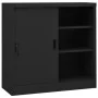 Schwebetürenschrank mit Pflanzgefäß aus anthrazitgrauem Stahl von vidaXL, Schließfächer und Lagerschränke - Ref: Foro24-30952...