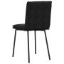 Silla de comedor 6 unidades terciopelo negro en Sillas de comedor | Comprar online en Foru.es