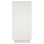 Aparador de madera maciza de pino blanco 31,5x34x75 cm de vidaXL, Aparadores - Ref: Foro24-813352, Precio: 61,19 €, Descuento: %