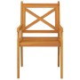 Sillas de comedor de jardín 6 uds madera maciza de acacia de vidaXL, Sillas de jardín - Ref: Foro24-3098661, Precio: 429,40 €...