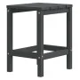 Silla de jardín Adirondack reposapiés mesa HDPE gris antracita de vidaXL, Sillas de jardín - Ref: Foro24-3095709, Precio: 255...
