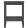 Silla de jardín Adirondack reposapiés mesa HDPE gris antracita de vidaXL, Sillas de jardín - Ref: Foro24-3095709, Precio: 255...