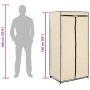 Armario color crema 75x50x160 cm en Armarios roperos | Comprar online en Foru.es