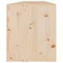 Armario de pared 2 uds madera maciza de pino 80x30x35 cm de vidaXL, Estantes y estanterías - Ref: Foro24-813456, Precio: 126,...
