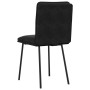Silla de comedor 6 unidades terciopelo negro en Sillas de comedor | Comprar online en Foru.es