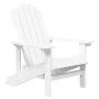 Sillas de jardín Adirondack 2 unidades HDPE blanco de vidaXL, Sillas de jardín - Ref: Foro24-3095692, Precio: 325,27 €, Descu...