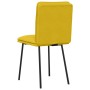 Sillas de comedor 6 unidades terciopelo amarillo en Sillas de comedor | Comprar online en Foru.es