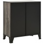 Armarios de almacenaje 2 uds metal y MDF gris de vidaXL, Taquillas y armarios de almacenamiento - Ref: Foro24-3095970, Precio...