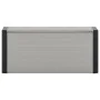 Baúl para desechos de jardín gris 85x34x40 cm de vidaXL, Cubos de la basura y papeleras - Ref: Foro24-340988, Precio: 60,44 €...