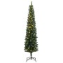 Árbol de Navidad artificial estrecho 150 LEDs 120 cm en Decoración Festiva y Estacional | Comprar online en Foru.es