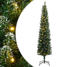 Árbol de Navidad artificial estrecho 150 LEDs 150 cm en Decoración Festiva y Estacional | Comprar online en Foru.es