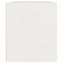 Armario de pared madera maciza de pino blanco 45x30x35 cm de vidaXL, Estantes y estanterías - Ref: Foro24-813437, Precio: 40,...