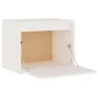 Armario de pared madera maciza de pino blanco 45x30x35 cm de vidaXL, Estantes y estanterías - Ref: Foro24-813437, Precio: 39,...