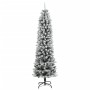 Árbol de Navidad artificial con 150 LEDs y nieve flocada 150 cm en Decoración Festiva y Estacional | Comprar online en Foru.es