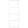 Puerta corredera ESG vidrio y aluminio 76x205 cm blanco de vidaXL, Puertas para el hogar - Ref: Foro24-151656, Precio: 156,08...