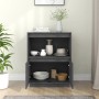 Aparador de madera maciza de pino gris 60x34x75 cm de vidaXL, Aparadores - Ref: Foro24-813522, Precio: 66,74 €, Descuento: %