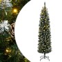 Árbol de Navidad artificial estrecho 150 LEDs 120 cm en Decoración Festiva y Estacional | Comprar online en Foru.es