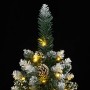 Árbol de Navidad artificial estrecho 150 LEDs 150 cm en Decoración Festiva y Estacional | Comprar online en Foru.es