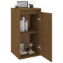 Armario de pared 2 uds madera de pino marrón miel 30x30x60 cm de vidaXL, Estantes y estanterías - Ref: Foro24-813492, Precio:...