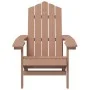 Sillas de jardín Adirondack con mesa HDPE marrón de vidaXL, Sillas de jardín - Ref: Foro24-3095706, Precio: 334,49 €, Descuen...