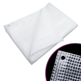 White gauze canvas 140 g/m² 6x10 m by vidaXL, Waterproof tarpaulins - Ref: Foro24-151620, Price: 70,76 €, Discount: %