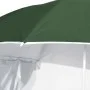 Sombrilla de playa con paredes laterales verde 215 cm de vidaXL, Sombrillas - Ref: Foro24-318838, Precio: 34,75 €, Descuento: %