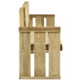 Banco de jardín de madera de pino impregnada 172 cm de vidaXL, Bancos de jardín - Ref: Foro24-318408, Precio: 99,11 €, Descue...