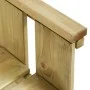 Banco de jardín de madera de pino impregnada 172 cm de vidaXL, Bancos de jardín - Ref: Foro24-318408, Precio: 88,35 €, Descue...