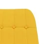 Schaukelstuhl aus senfgelbem Stoff von vidaXL, Schaukelstühle - Ref: Foro24-341260, Preis: 124,10 €, Rabatt: %